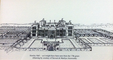 Howley Hall Original Drawing 